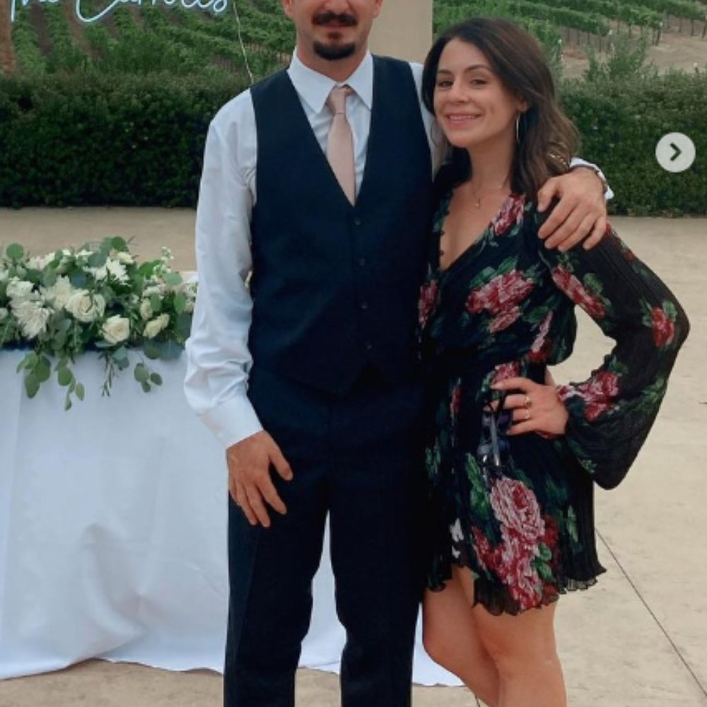 ASOS DESIGN wrap balloon sleeve mini dress with floral print